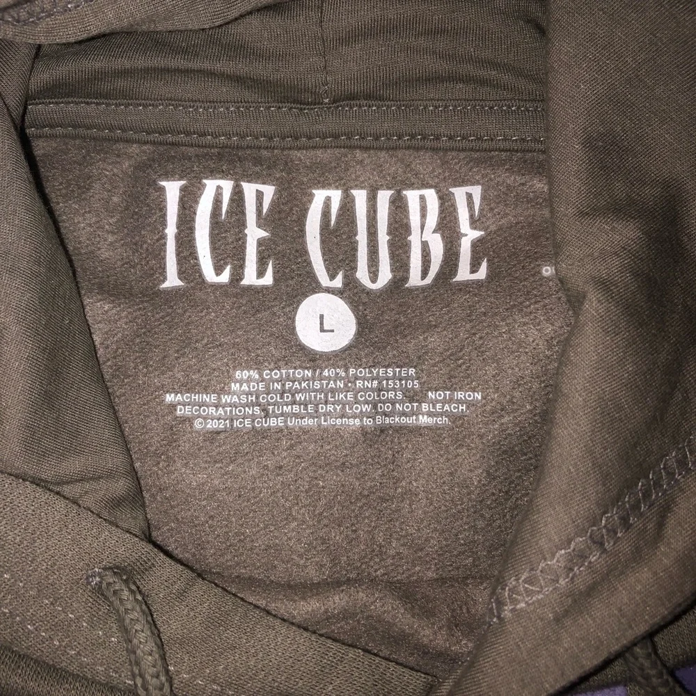 Ice Cube Cropped Hoodie - Picture 3 of 3